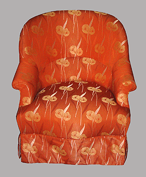 Fauteuil "Crapaud" Napol&eacute;on III