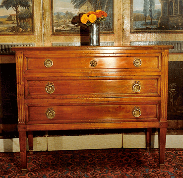 Commode Louis XVI doucine bois