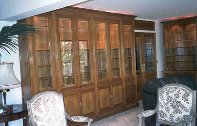 Boiserie en ch&ecirc;ne