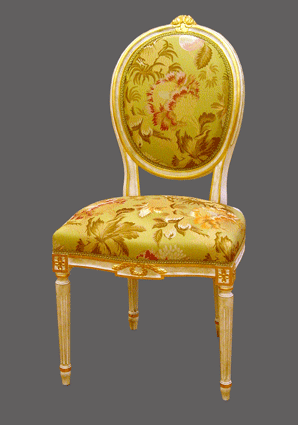 Chaise Louis XVI transition